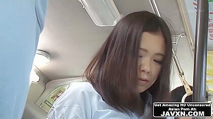 Hot Asian Teen 18+ Fucked On The Public Bus – Anal
